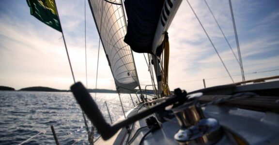 voilier en navigation