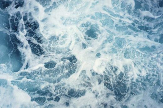 les vagues de l'ocean